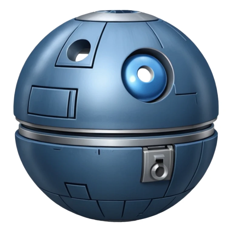 deathstar blueberry fruit berry machine sticker