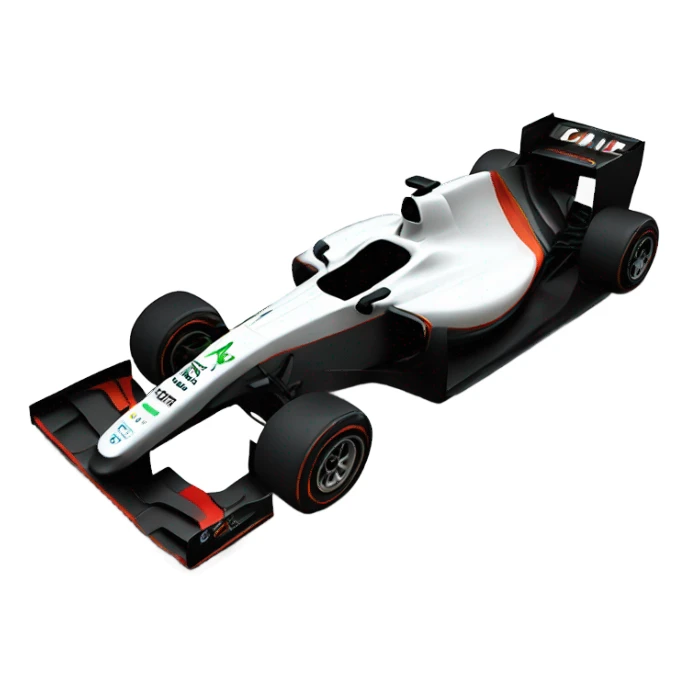 F1 car sticker