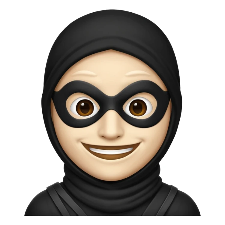 robber emoji sticker
