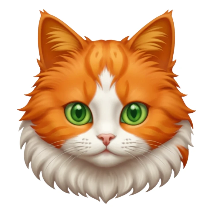 a beautiful cat sticker