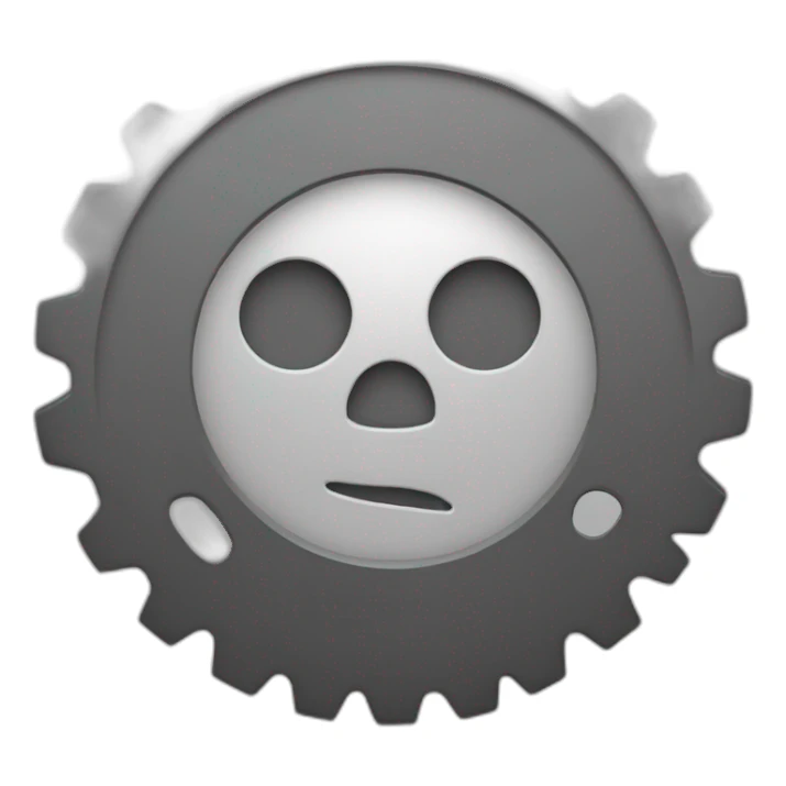 gear on the bottom left sticker