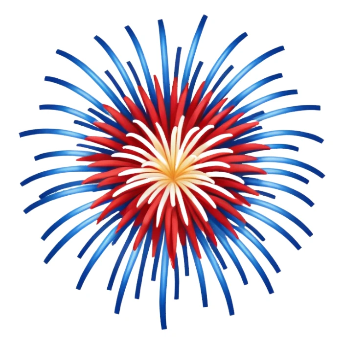4th of july sticker