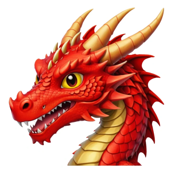 Red dragon (raddy from sprunki) sticker