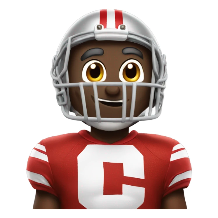 Brutus the buckeye sticker