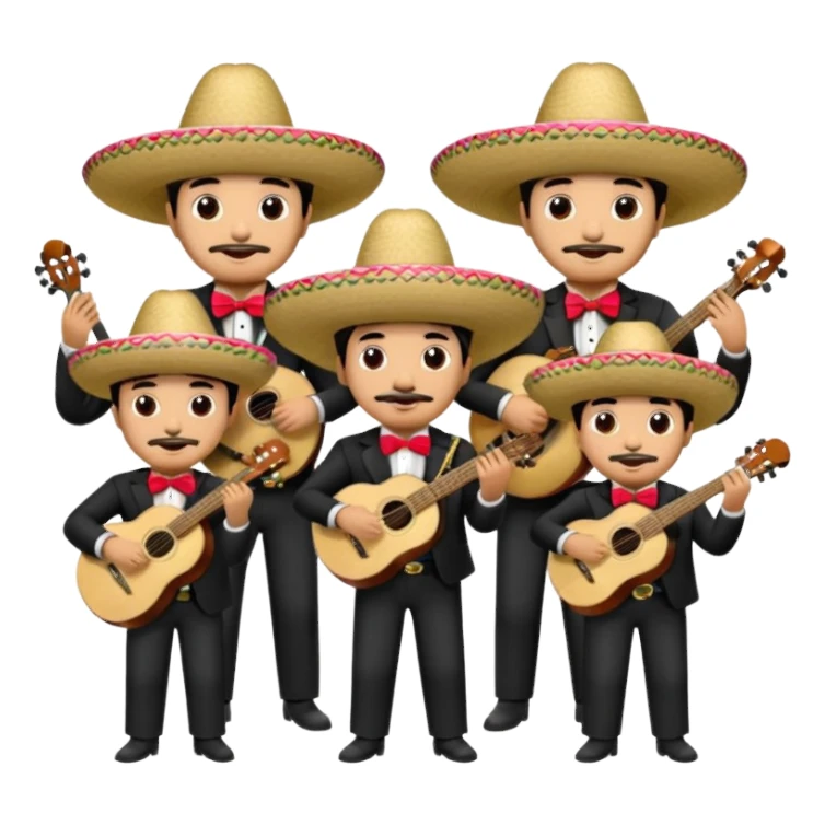 Mariachis sticker