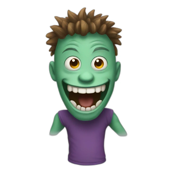 friendly-monster sticker