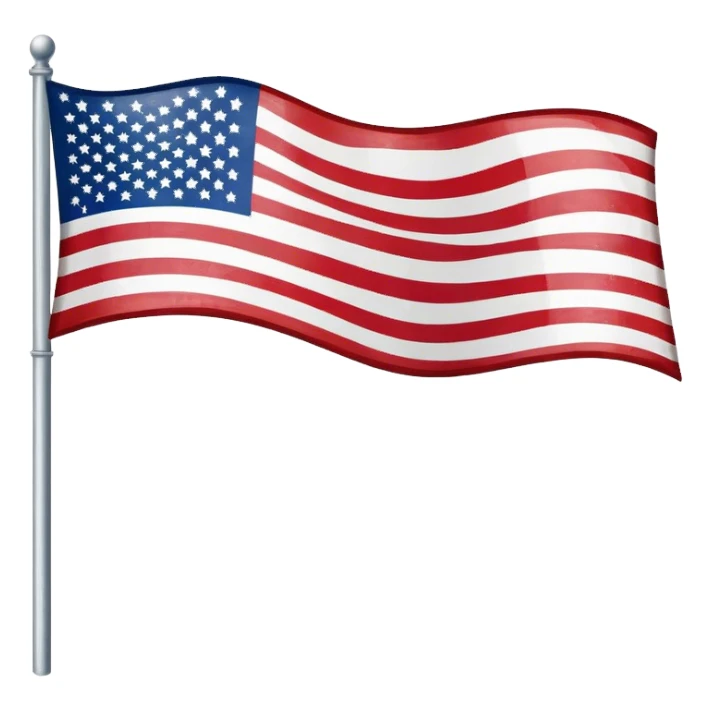 Upside-down distress american flag. sticker