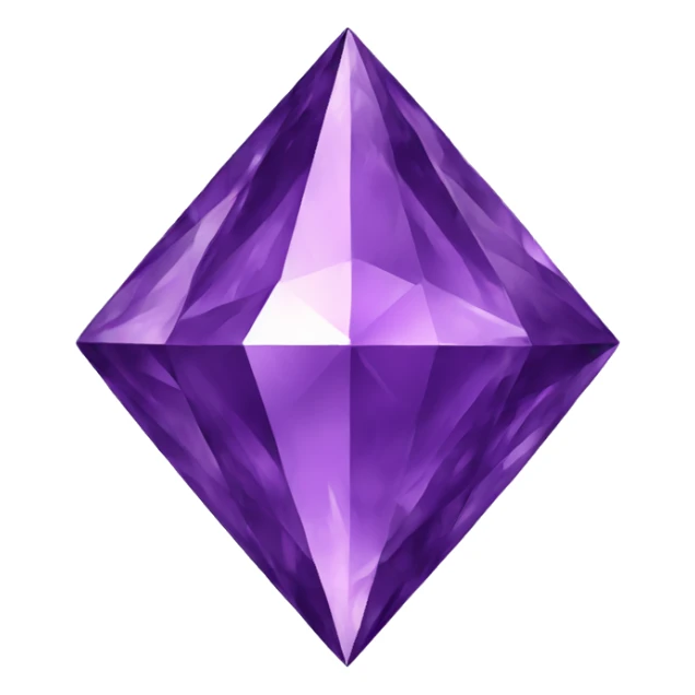 purple diamond sticker