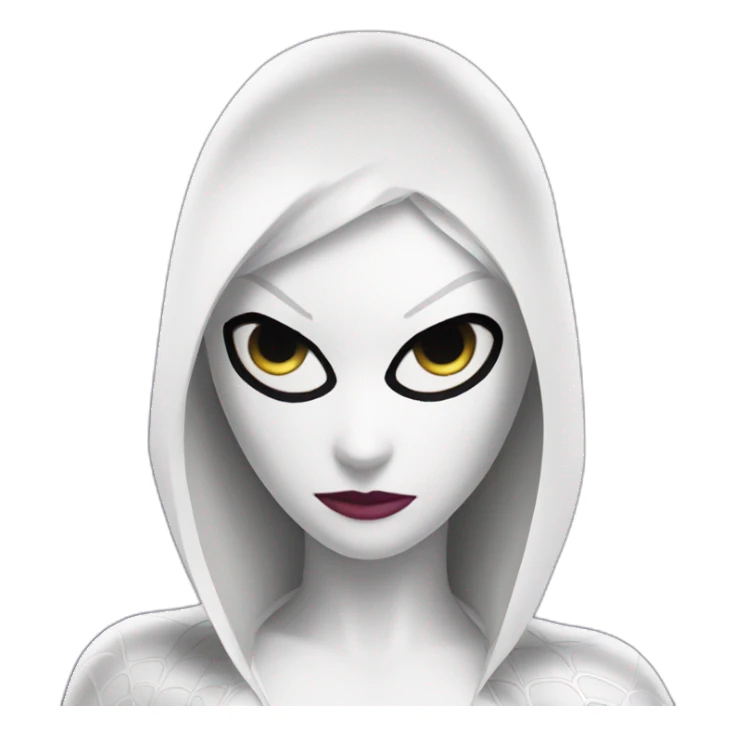 Spider-Gwen with mask sticker