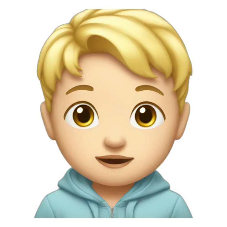 baby getting all the attention sticker