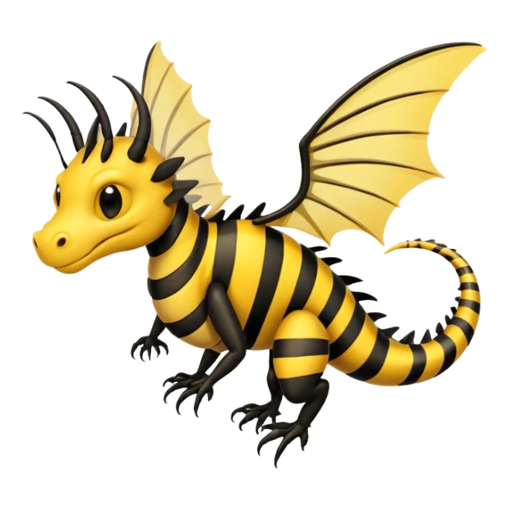 Dragon that’s a bee sticker