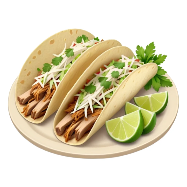 Kalua pork tacos  sticker