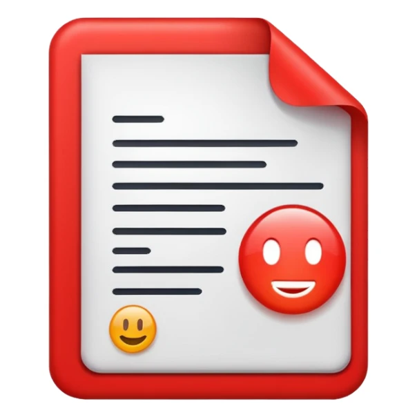 Document Verified RED sticker