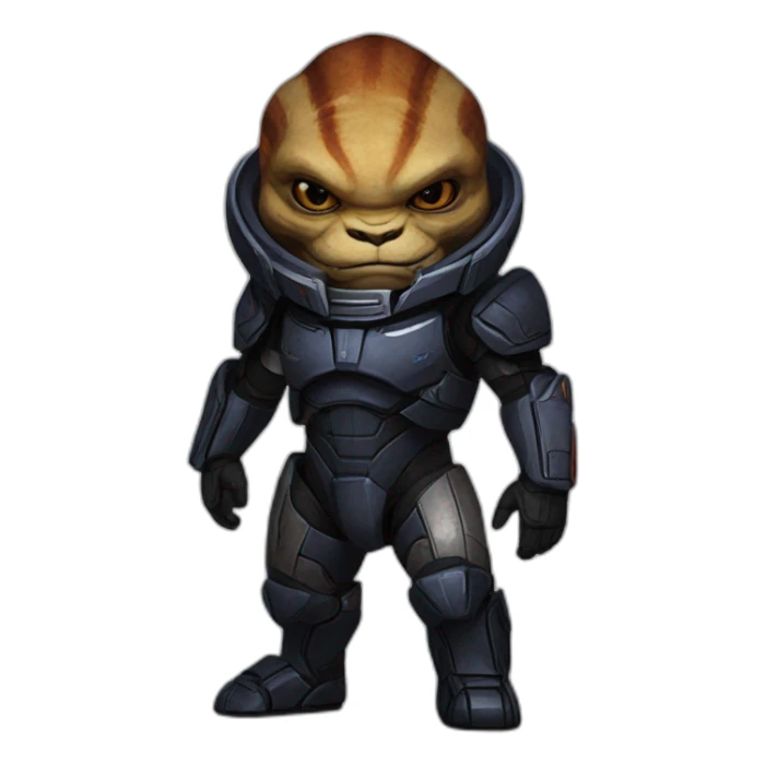 mass effect krogan sticker