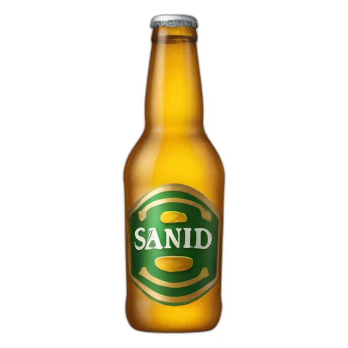 Drink-beer-saïd-benrahma sticker