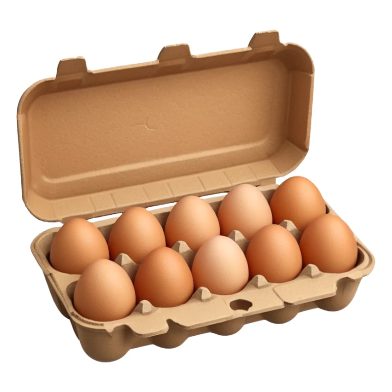 Egg carton sticker