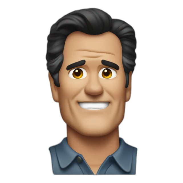 bruce campbell ash sticker
