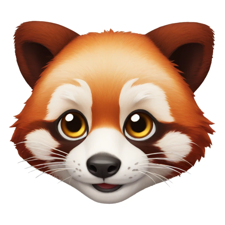 Red panda sticker