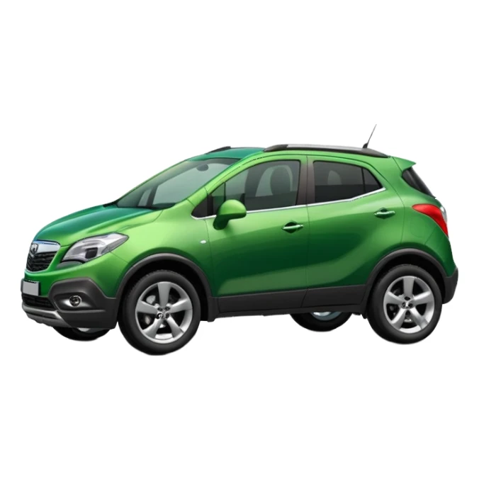 Green opel mokka sticker