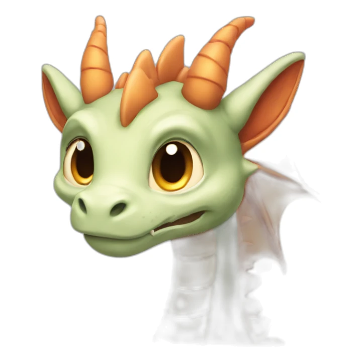 femal dragon sticker