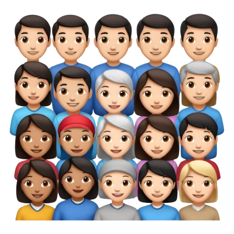 asian people sticker