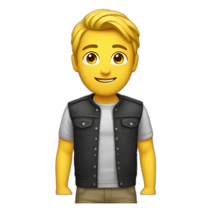 Emji iphone de garçon sticker