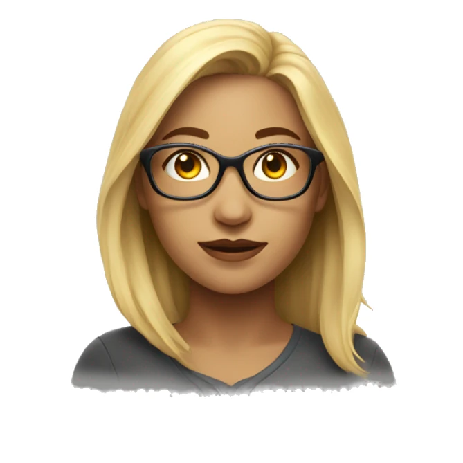 Woman quantum energy sticker