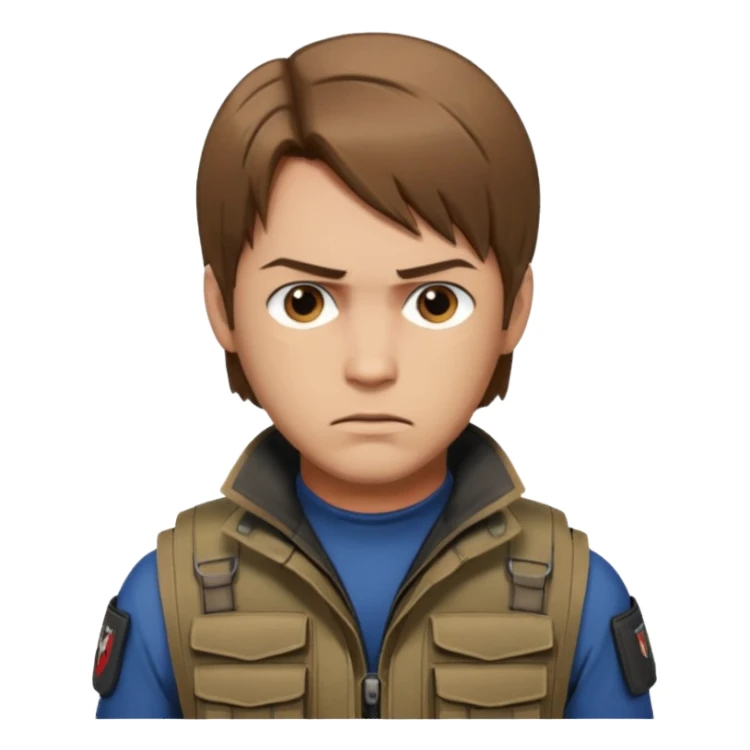 Leon Kennedy from resident evil 4 sticker