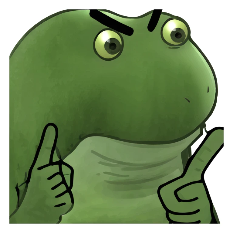 Crying emoji with middle finger sticker