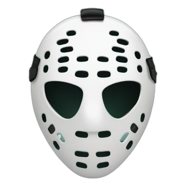 hockey-mask sticker