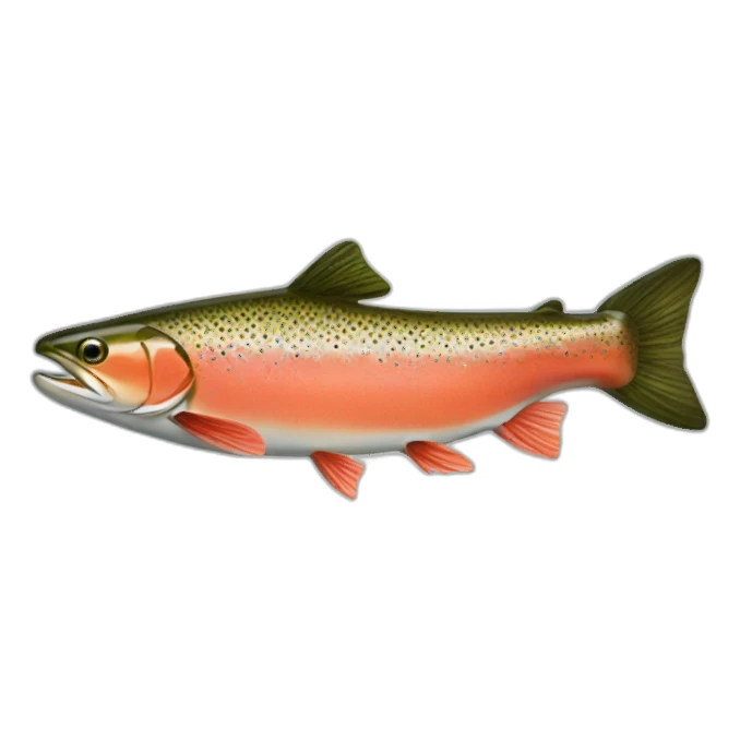 trout-salmon sticker