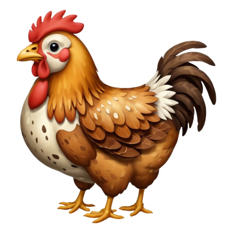 mixed chicken and cow sticker