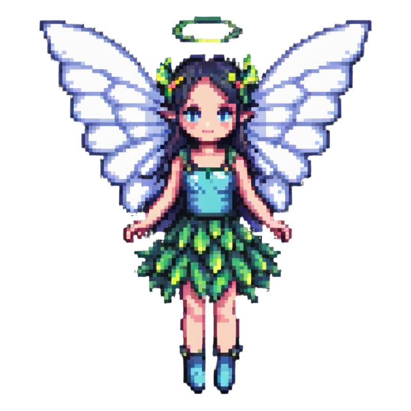 Fairy with wings sticker