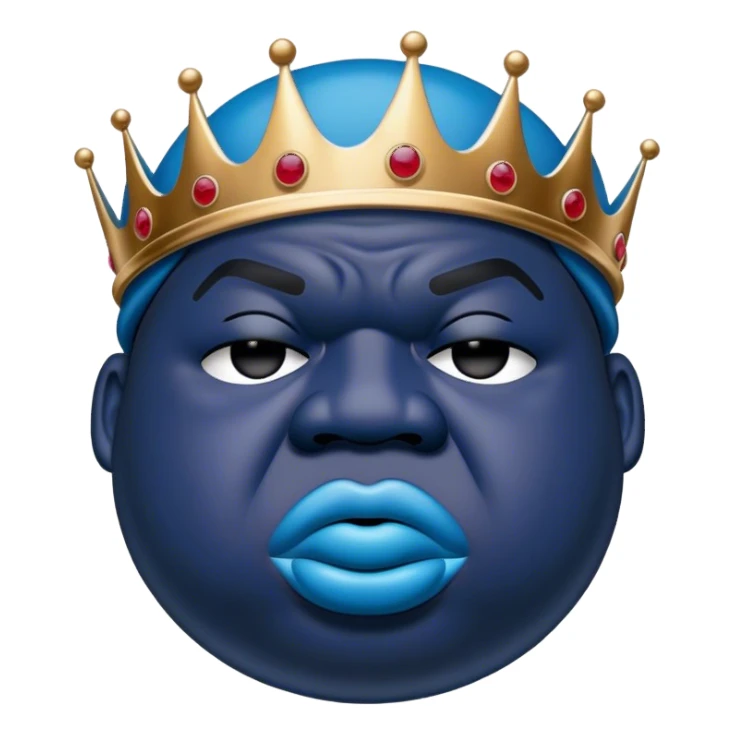 Buzzballz biggie blue sticker