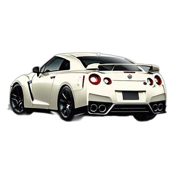 Nissan GT-R R35 sticker