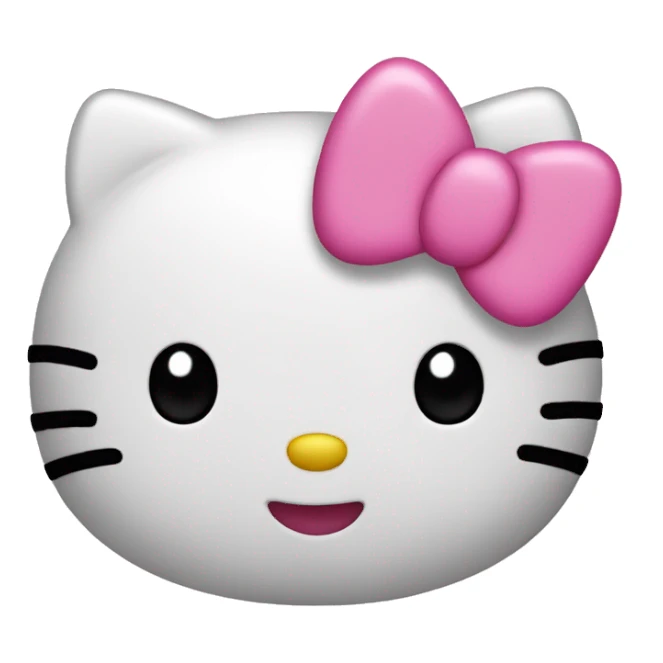 hello kitty pink sticker