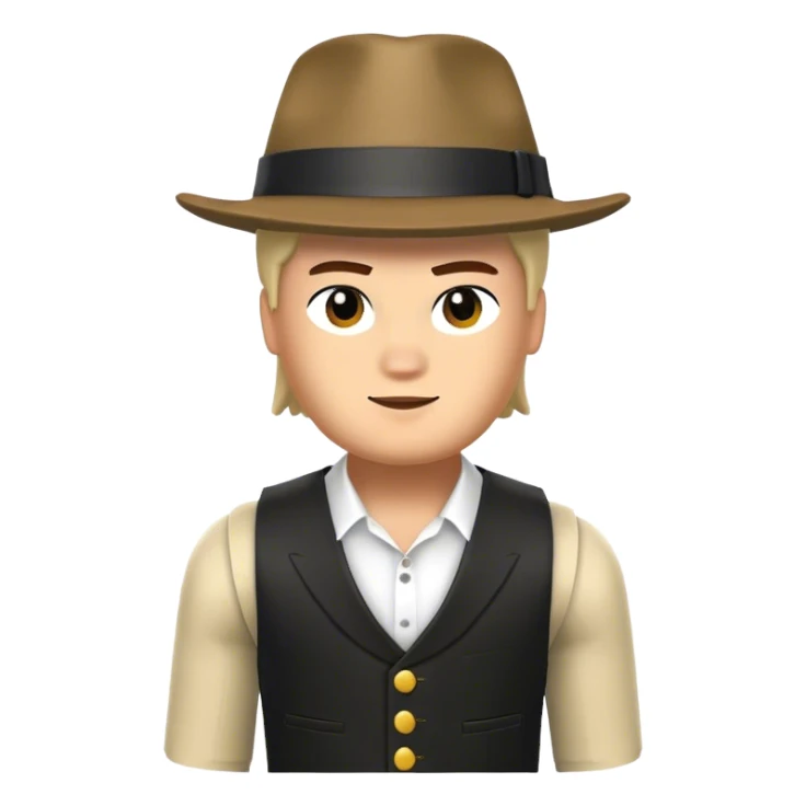 Dandy from the Roblox game dandy’s world sticker