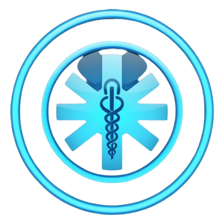 electronic medical record circular format sticker