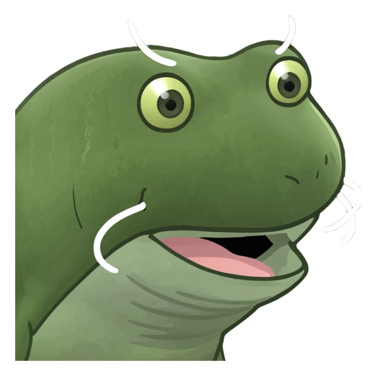 Cut bait Catfish￼ sticker