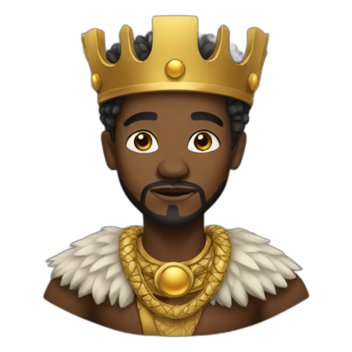 africa king sticker