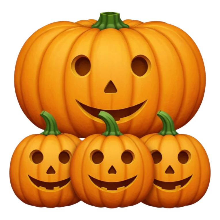 pumpkin without face sticker