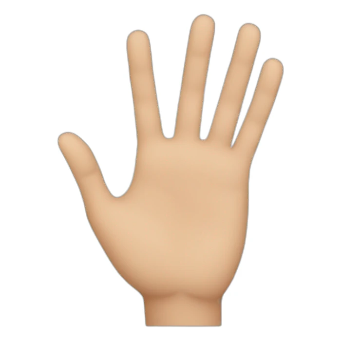 hand gesture sticker