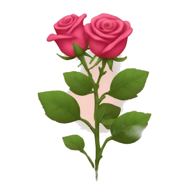 rose bush sticker