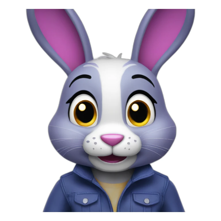 Bonnie the bunny animatronic sticker