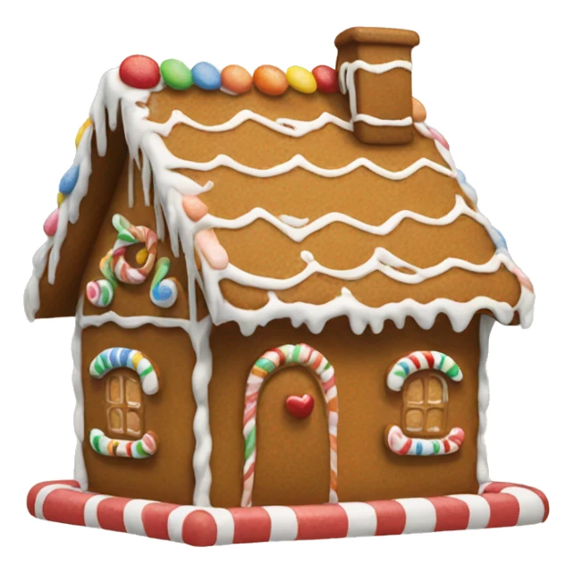 gingerbread house sticker