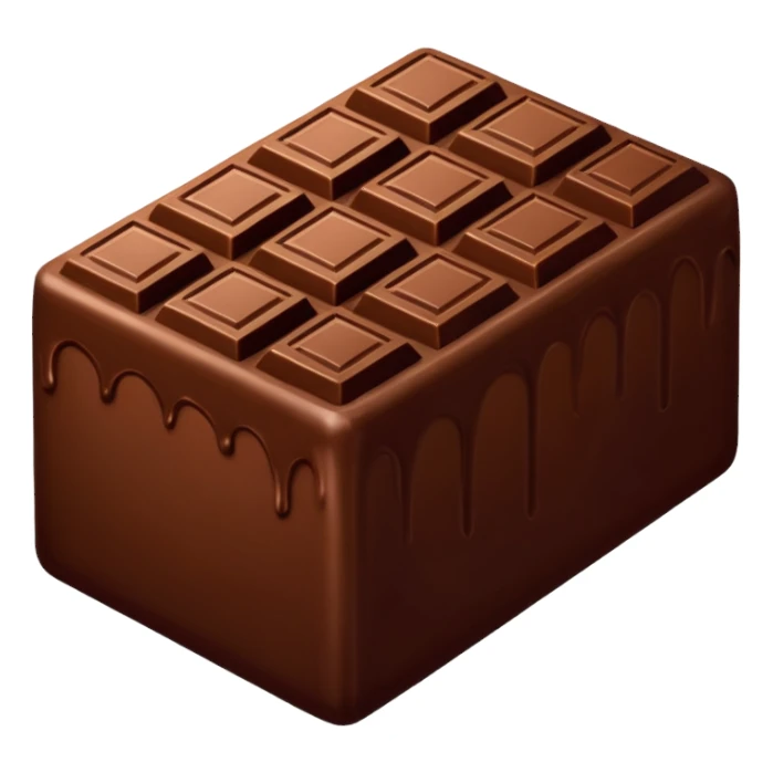 dubai Chocolate piece sticker