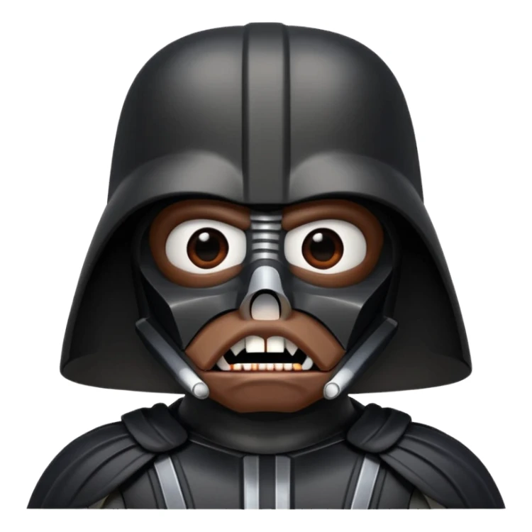 Darth vader Enojado sticker