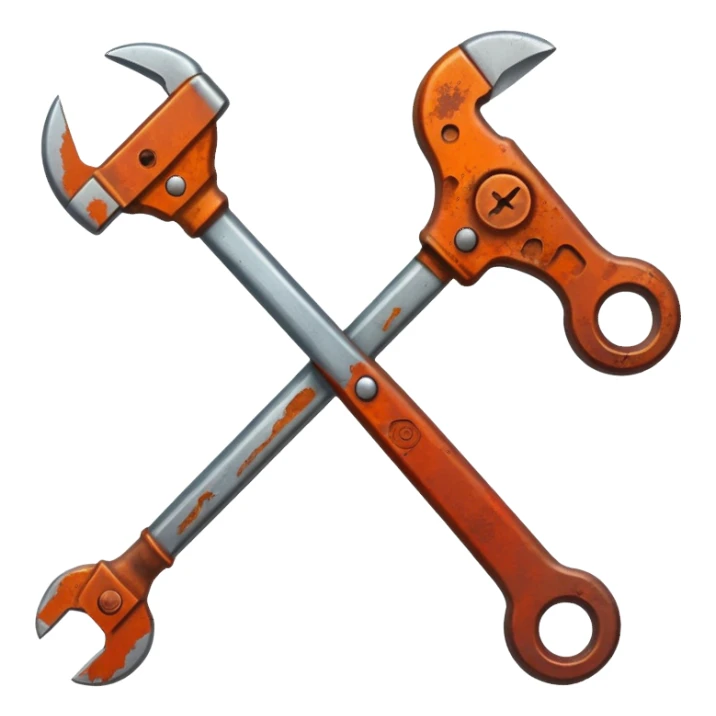 Bloody wrench sticker