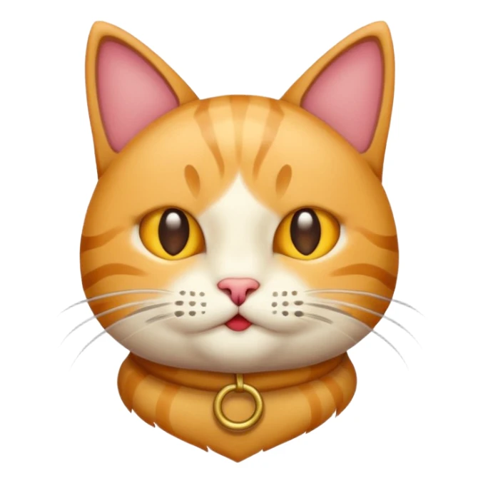 A Cat emoji symbolizing a task is complete. sticker