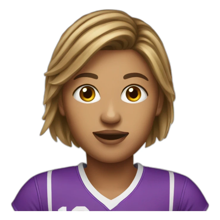 handball player female lollipop sticker